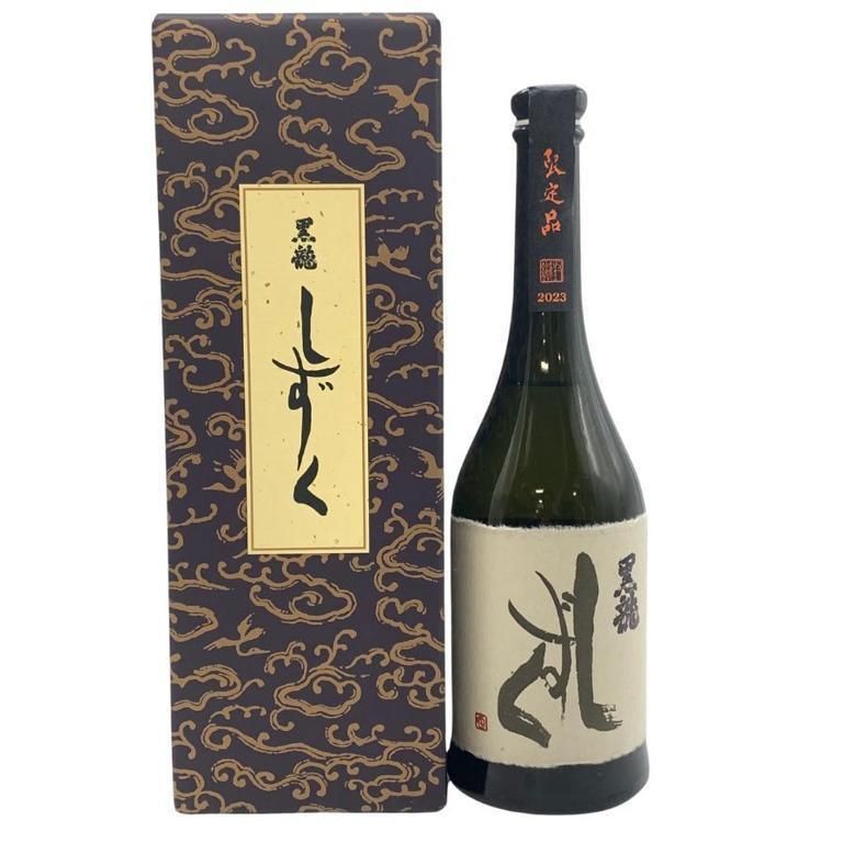 黒龍しずく1800l　2本飲み比べセット 黒龍しずく1800l 2本飲み比べセット