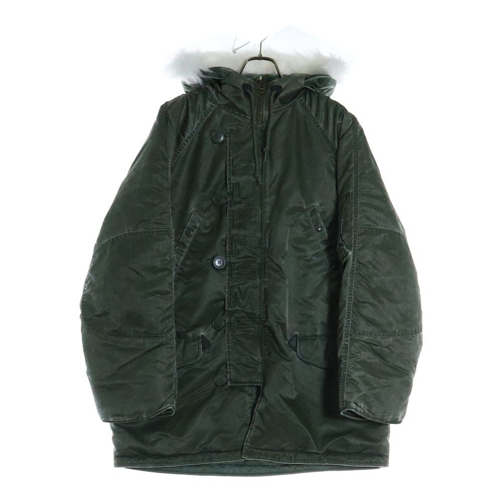 supreme n-3b フライトジャケット Supreme 'Waxed Cotton N-3B'フライトジャケット ワックスド