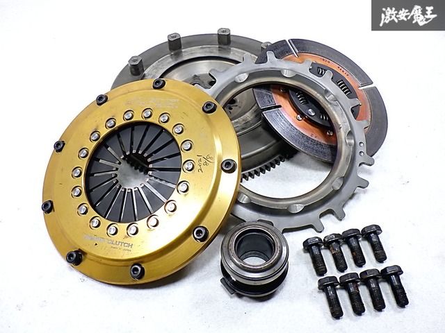 ORC オグラ SXE10 アルテッツァ 3S-GE 6MT シングル クラッチ メタルディスク カバー フライホイール プレッシャープレート プッシュ式 J-1