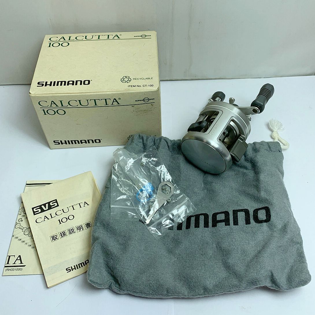 ★★SHIMANO シマノ 92カルカッタ100 　ベイトリール　箱付き RH331