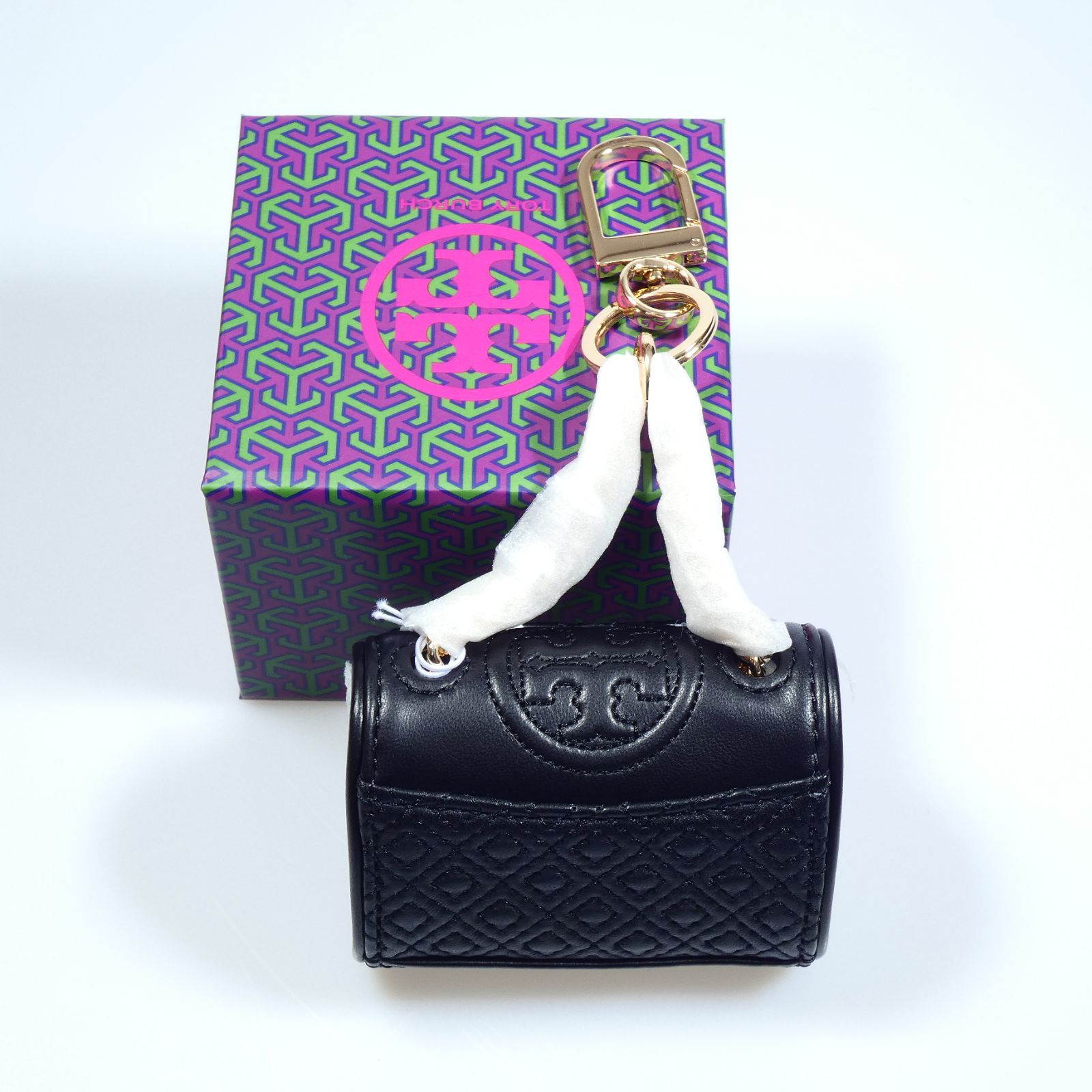 トリーバーチ] Tory Burch バッグ型チャーム付きキーチェーン