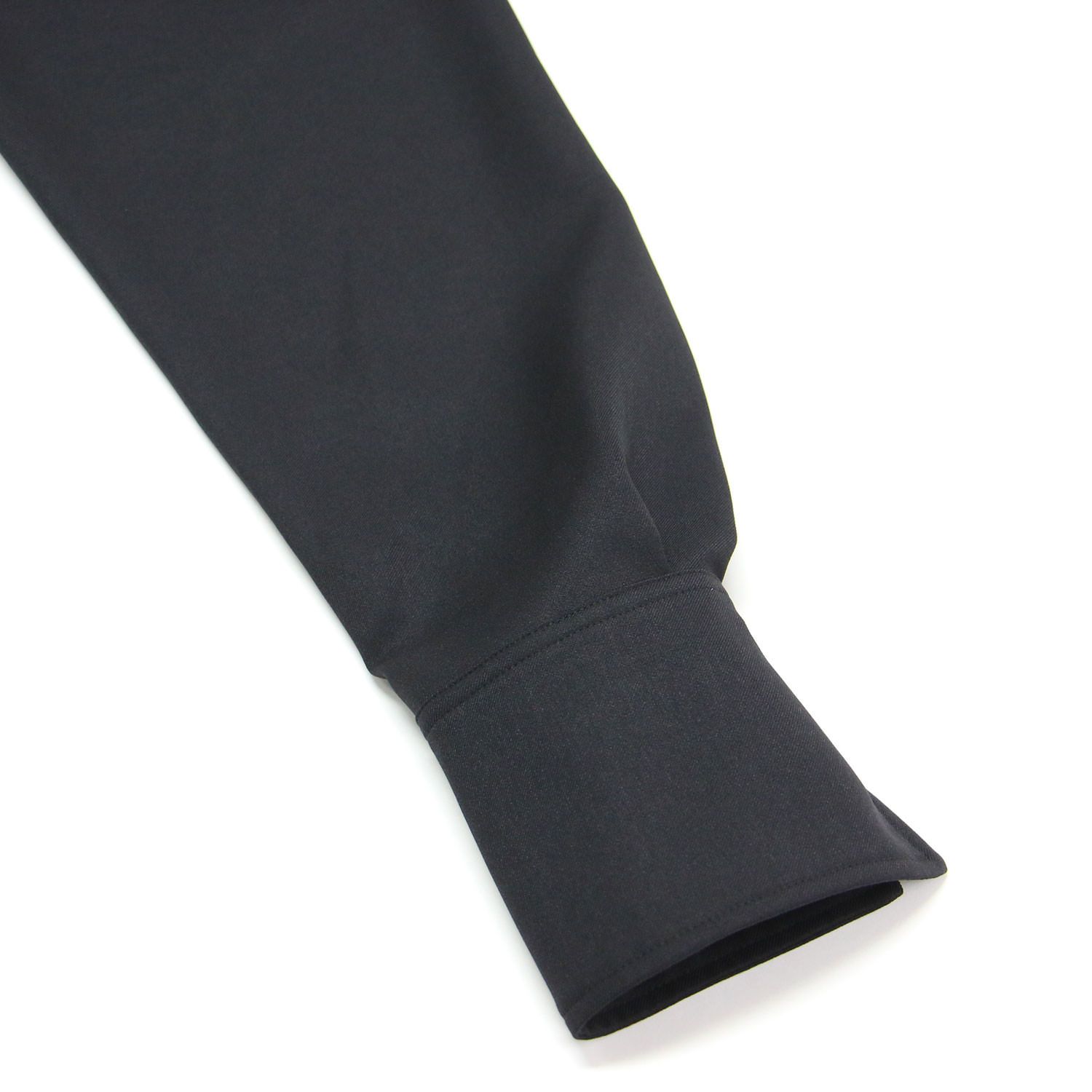  aere アエレ シャツ ブラック 黒 サイズ オーバー パウダーツイル over powder twill shirt 長袖 レギュラー カットオフ トップス ブラウス レディース 長袖 シャツ ブラウス