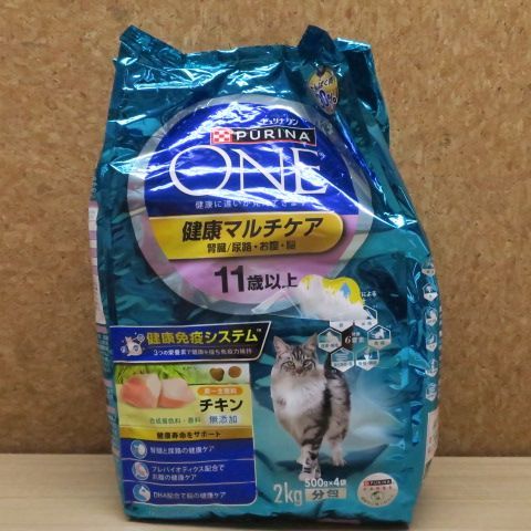 ネスレ　ピュリナワン　健康マルチケア　７歳以上　チキン　2Kg 6袋 ネスレ ピュリナワン 健康マルチケア 7歳以上 チキン 2Kg 6袋