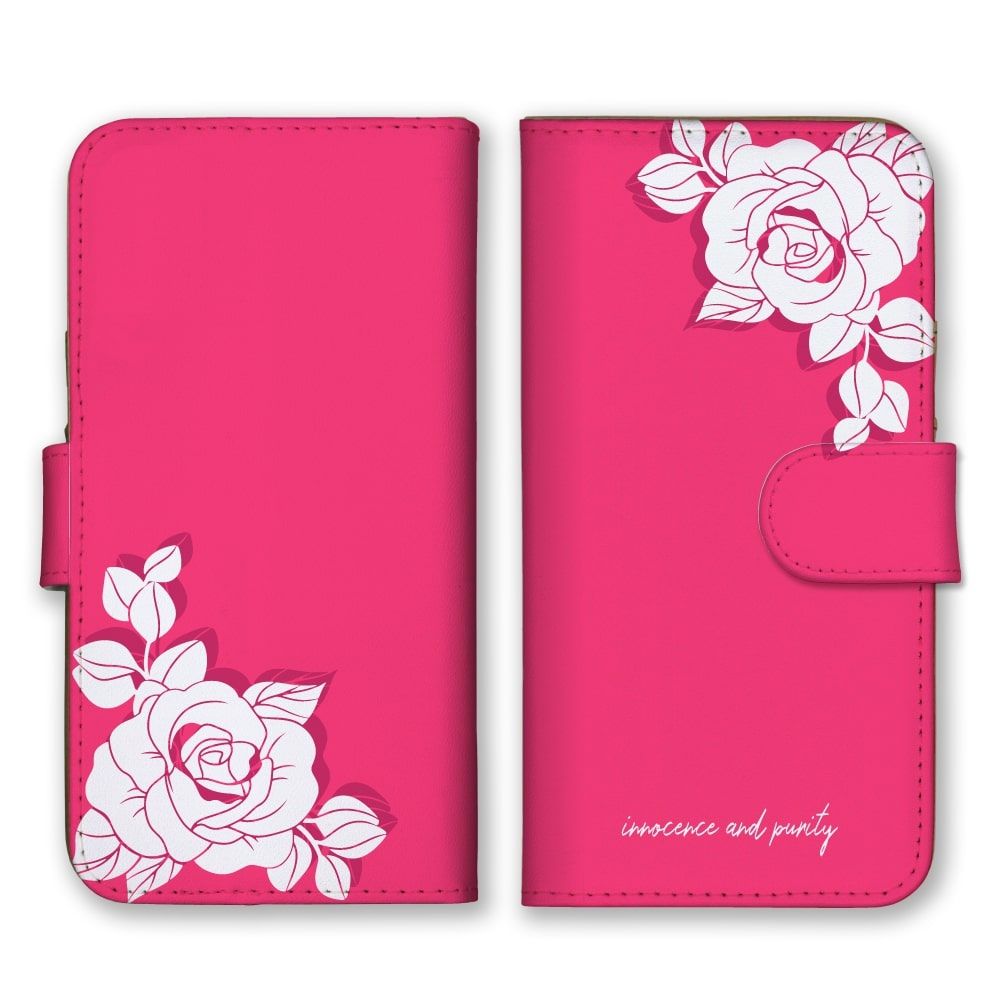 スマートフォン本体 flower シンプルスマホ4 707SH 704SH ケース 手帳型 スマホケース 携帯