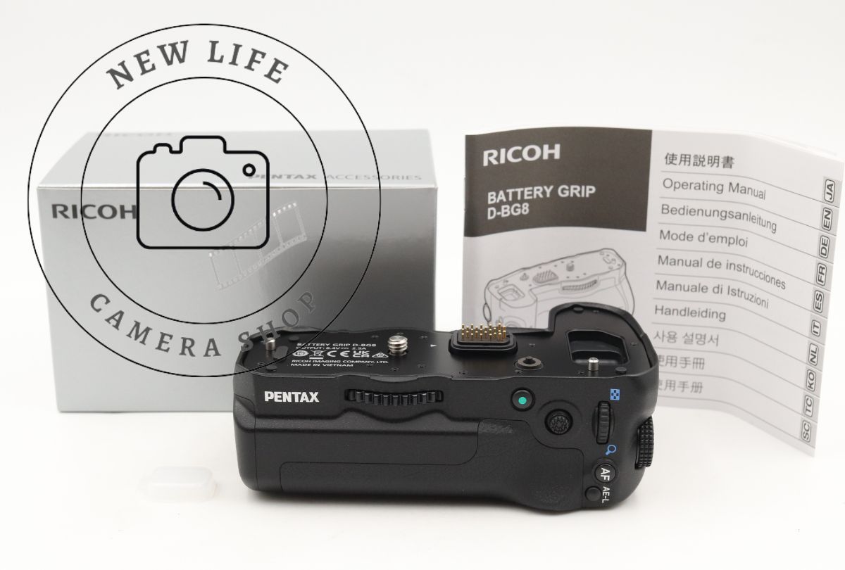 ♥ ペンタックス PENTAX D-BG8 K-3 MarkIII用 バッテリーグリップ 14974