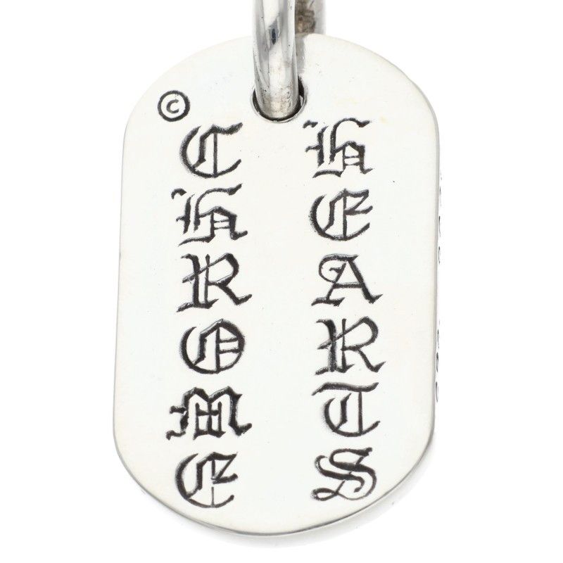 CHROME HEARTS クロムハーツ レイズドスタードッグタグ LA 限定 Chrome