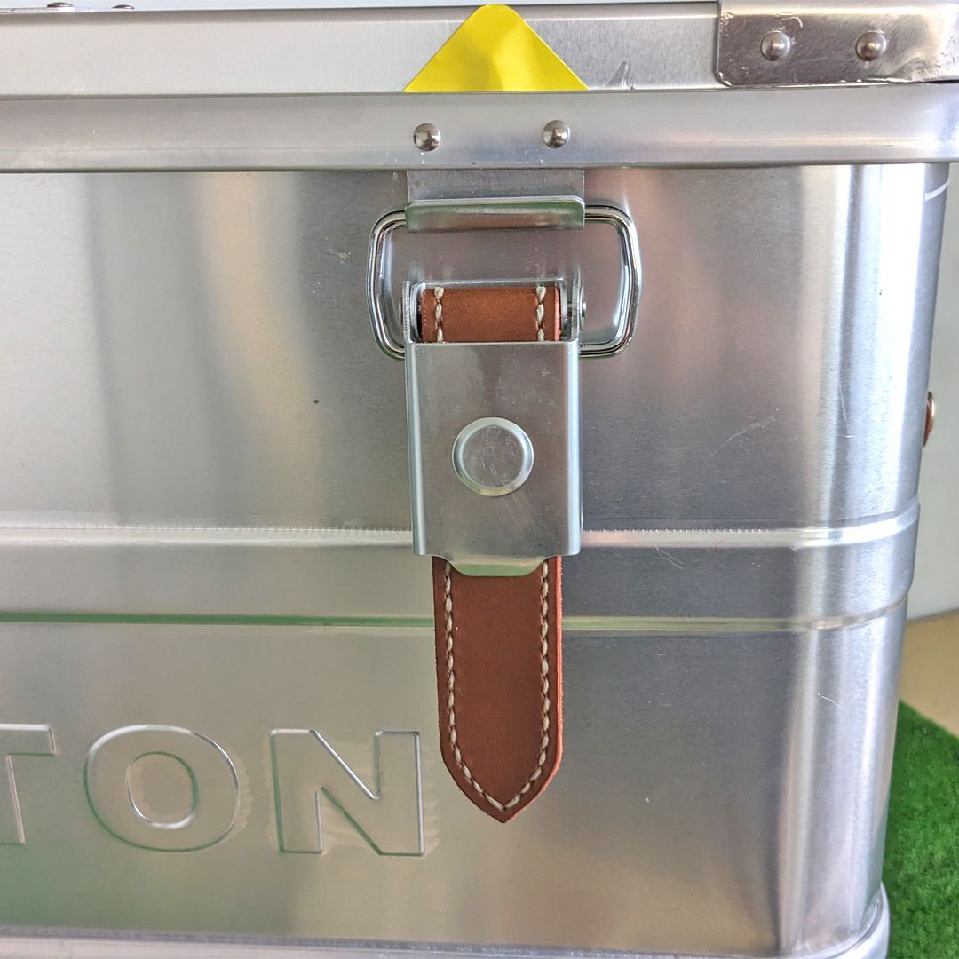 DULTON ダルトン アルミコンテナ カスタム レザーラッチベルト