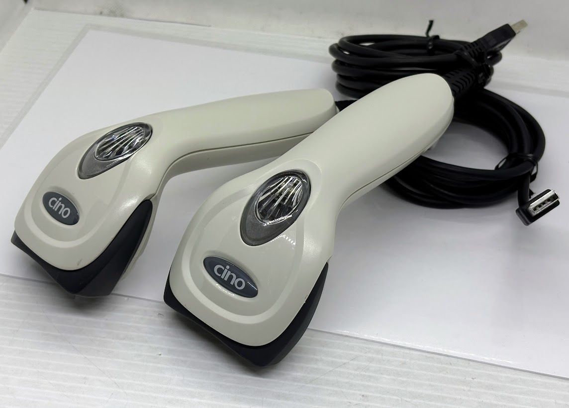 中古・2台セット】Cino Fuzzyscan F560-GVU USB 1次元バー 中古・2台セット】Cino Fuzzyscan F560-GVU USB 1次元バー