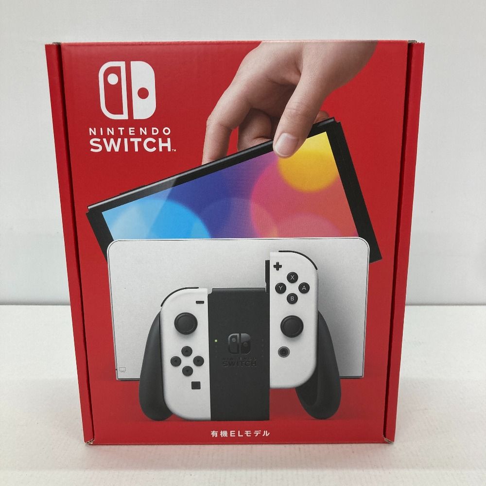 05w06498 【未使用 Nintendo Switch】ニンテンドースイッチ本体 有機ELモデル ホワイト ＊検品開封済み＊  未使用品  ゲームハード