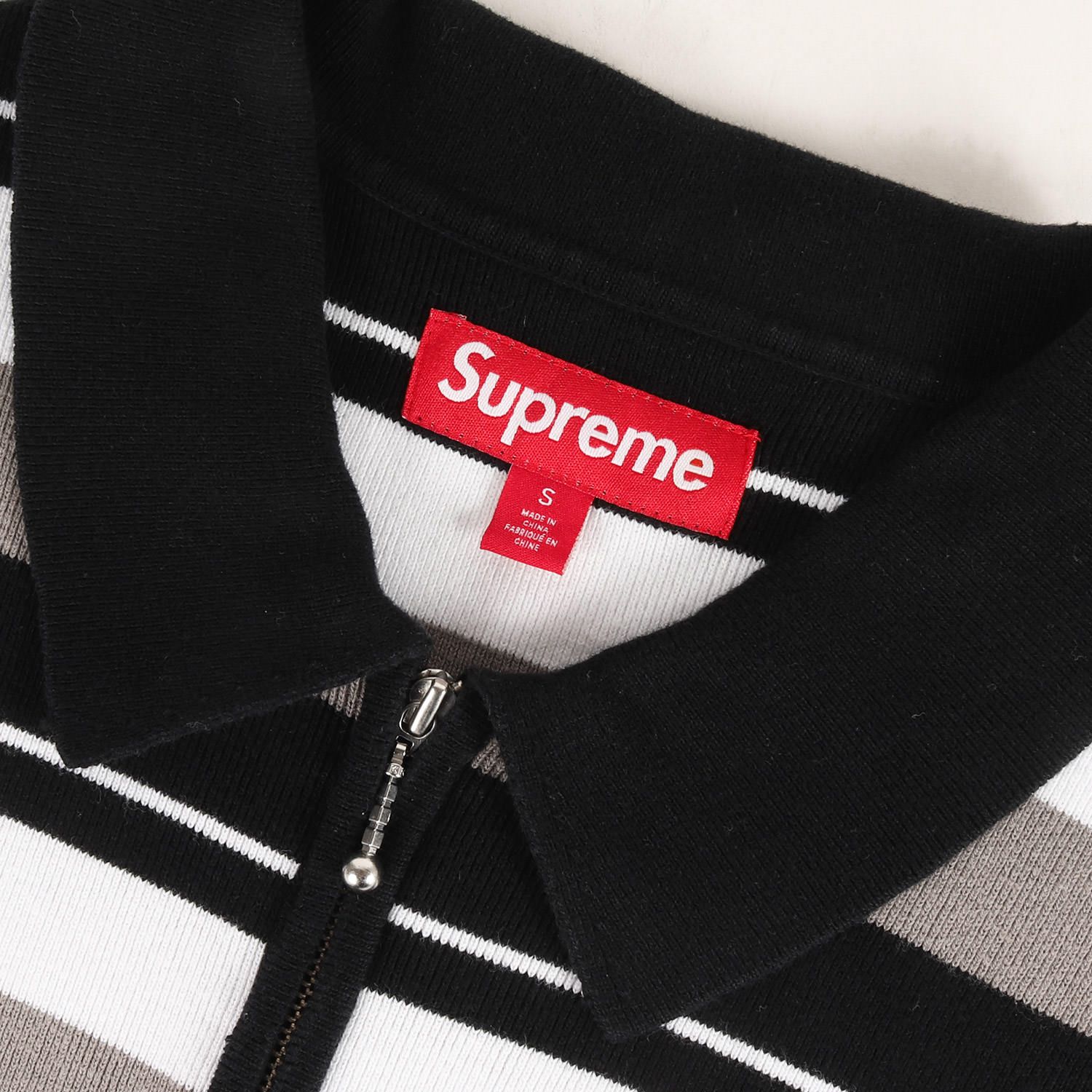美品】Supreme シュプリーム ポロシャツ ブラック グレー ホワイト