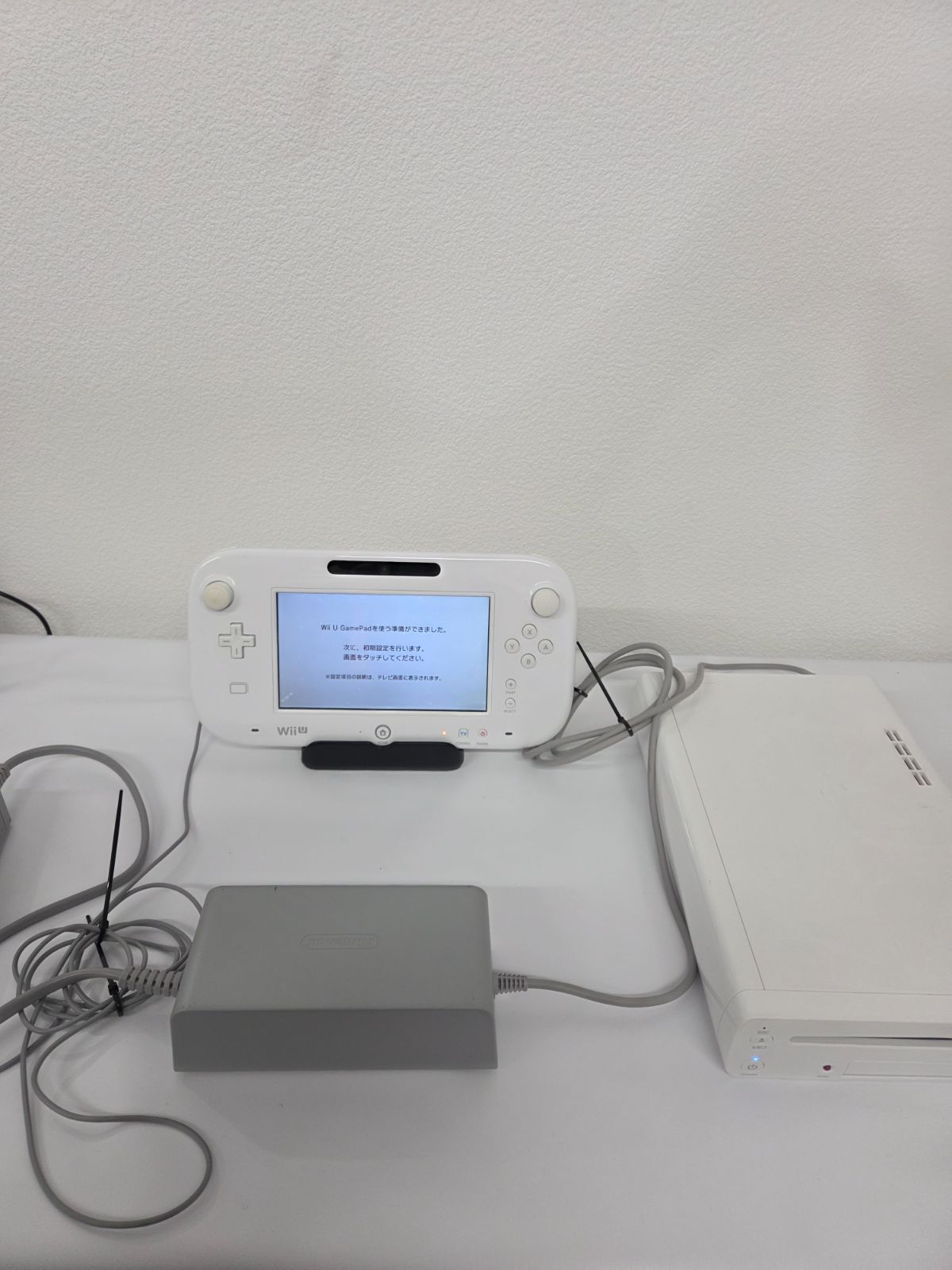 Nintendo Wii U 本体セット 32GB 白 ホワイト 動作 済み み