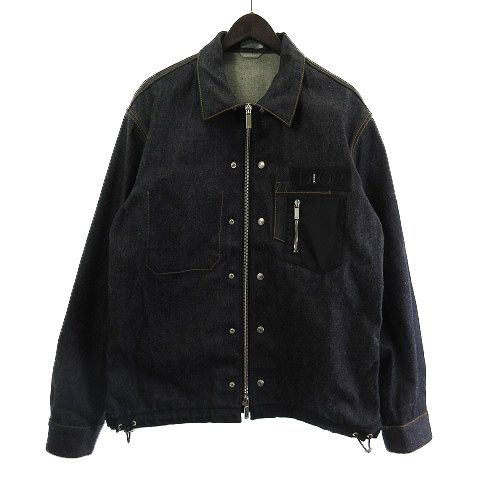 ディオール×サカイ 213D487AY507 デニムジャケット ディオール×サカイ 213D487AY507 デニムジャケット