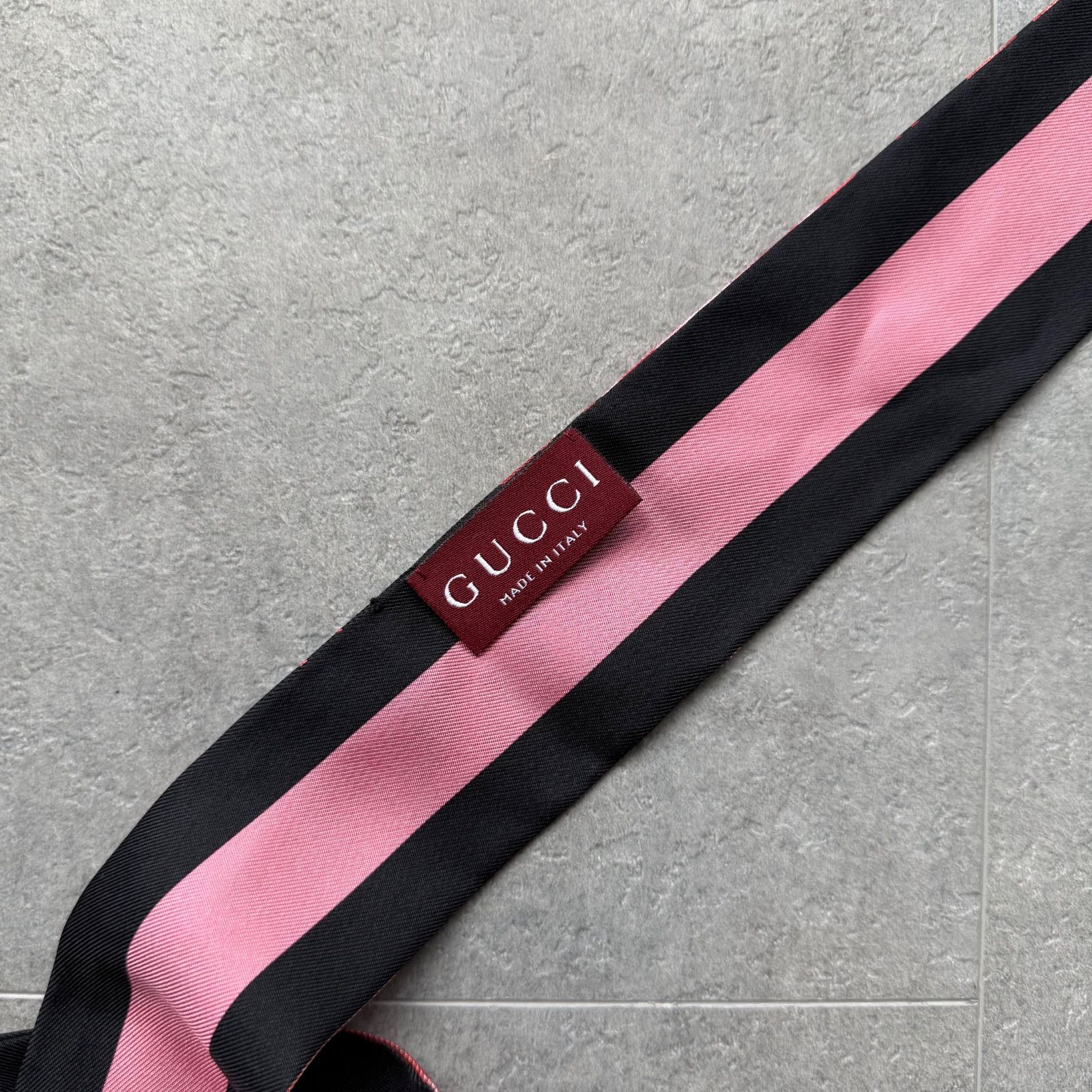 【超美品！】GUCCI グッチ ネックボウ GGフローラ ツイリー 超美品！】GUCCI グッチ ネックボウ GGフローラ ツイリー - メルカリ