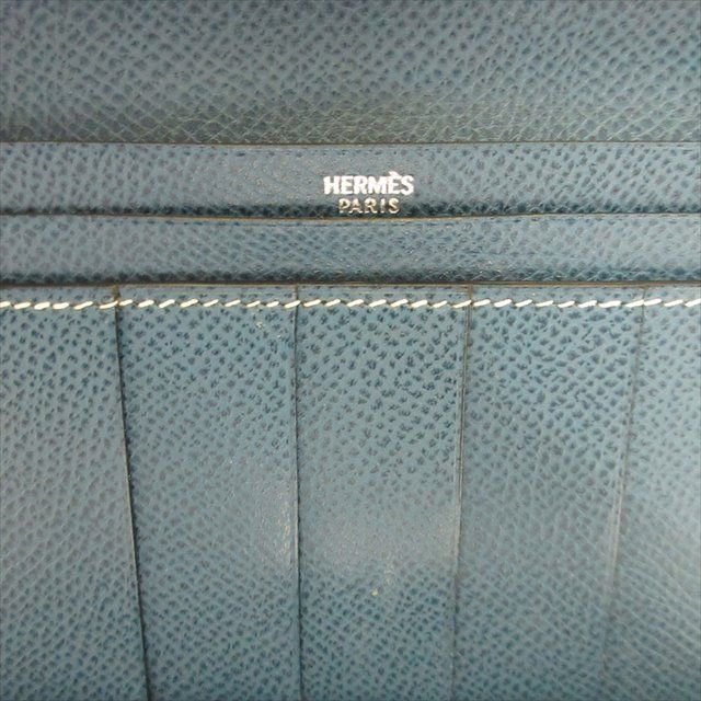 エルメス ベアン 2PLIS デュプリ 長財布 ロングウォレット レザー