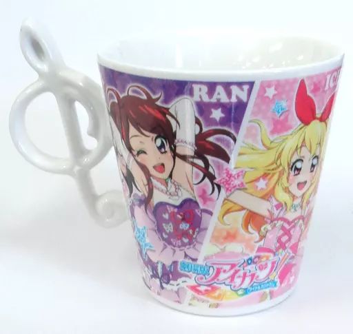 劇場版アイカツ 音符マグカップ 中古】食器 集合 音符マグカップ 「劇場版アイカツスターズ