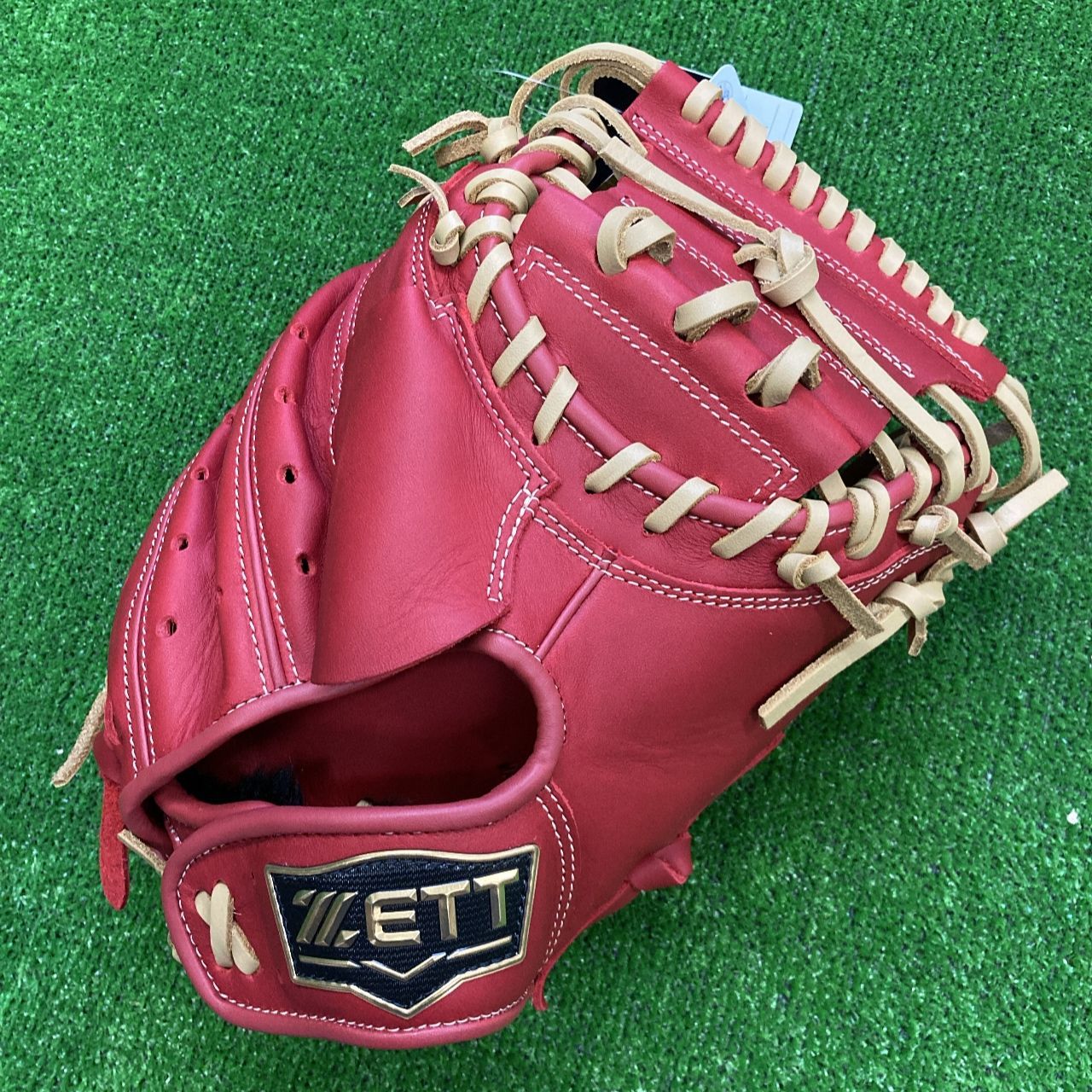 ZEETレッド 軟式キャッチャーミット ZETT キャッチャーミット 赤 レッド 軟式用 ゼット 軟式