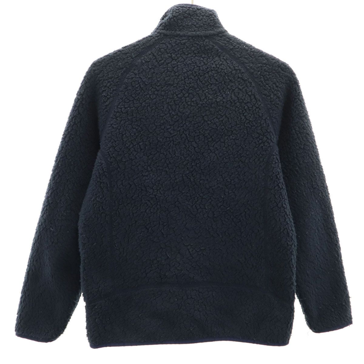 patagonia パタゴニア レトロ パイル フリースジャケット M 10 ネイビー アウトドア キッズ 古着