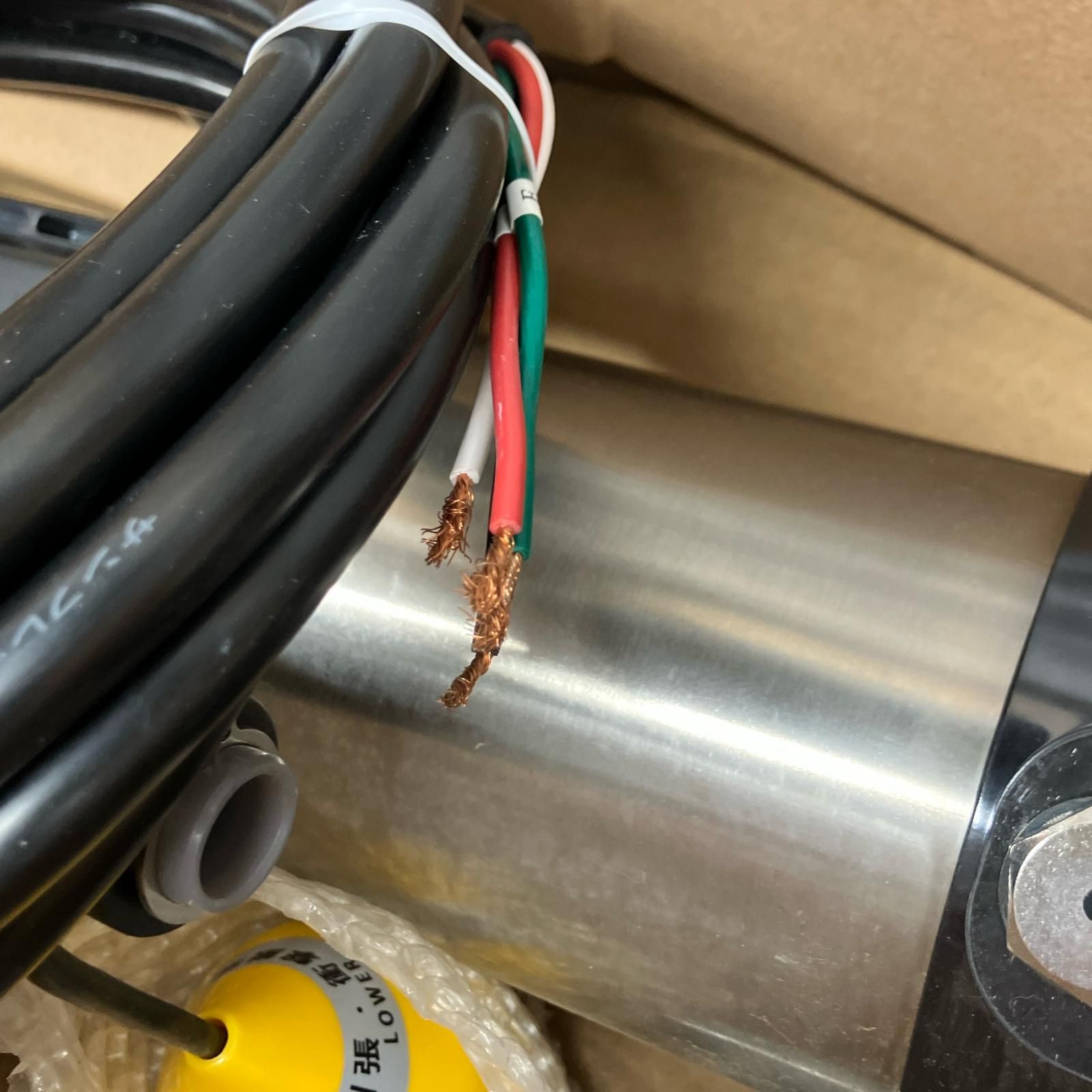 荏原製作所 水中ポンプ エバラポンプ 3相 200v 40DWSA5.25B シルバー 説明書 HRDEVELOPMENT_JP