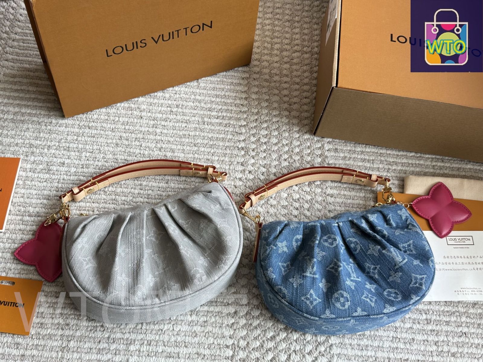 今日特価】Louis Vuitton ルイ・ヴィトン モノグラム デニム