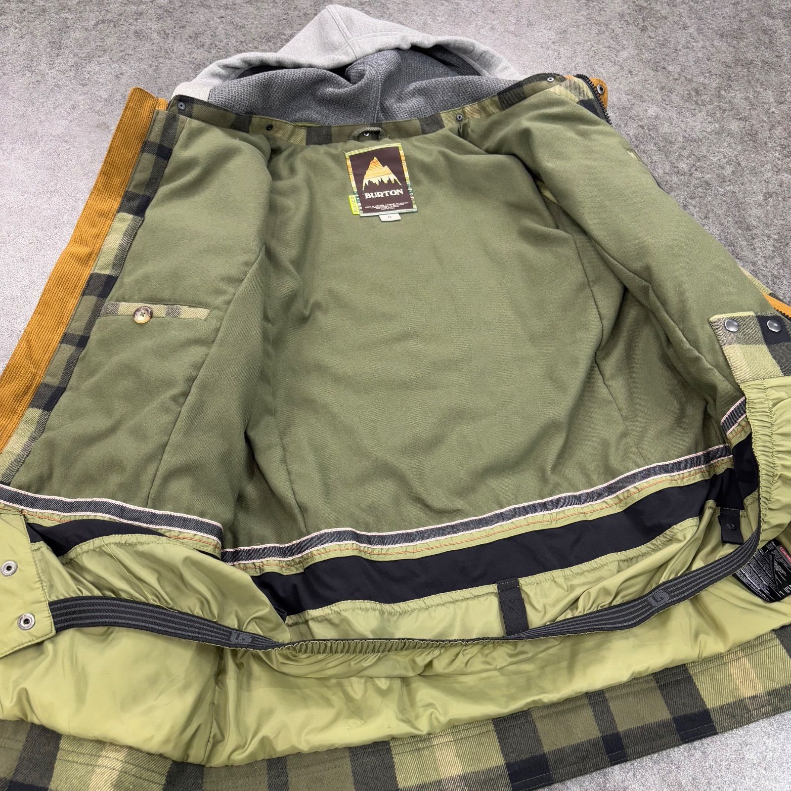 BURTON DRYRIDE チェック柄ジャケット M ダンモア Men's Burton Dunmore Jacket | Burton.com Winter 2022 US