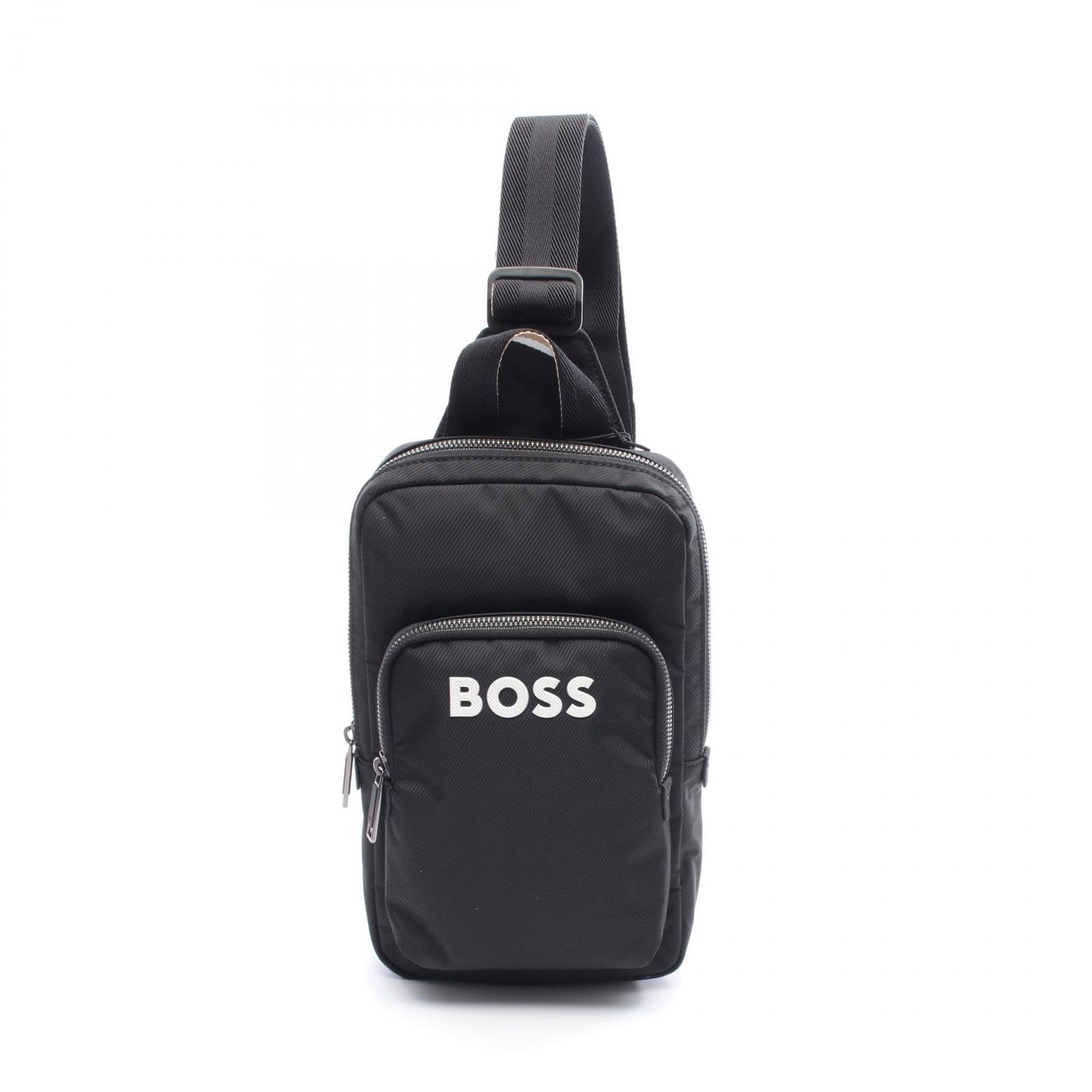 ボス BOSS ウエストバッグ ボディバッグ Catch 3.0 Monostrap HG50548221001 ブラック ナイロン クロスボディバッグ メンズ