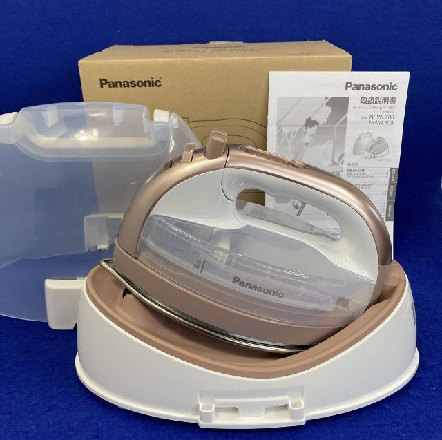 パナソニック NI-WL708-PN コードレススチームアイロン ピンクゴールド Panasonic コードレススチームアイロン NI-WL708-PN（ピンク