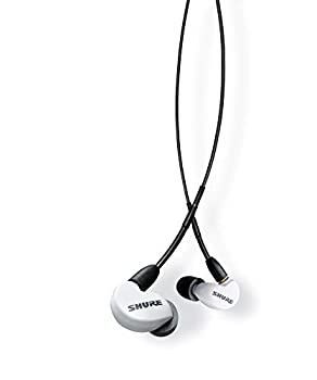 SHURE シュア AONIC 215 高遮音性イヤホン 有線タイプ SE215DYWH UNI-A エディション ホワイト カナル型 マイク リモコン付