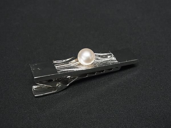 □美品□ MIKIMOTO ミキモト 本真珠 アコヤ真珠 パール 約6mm SV925