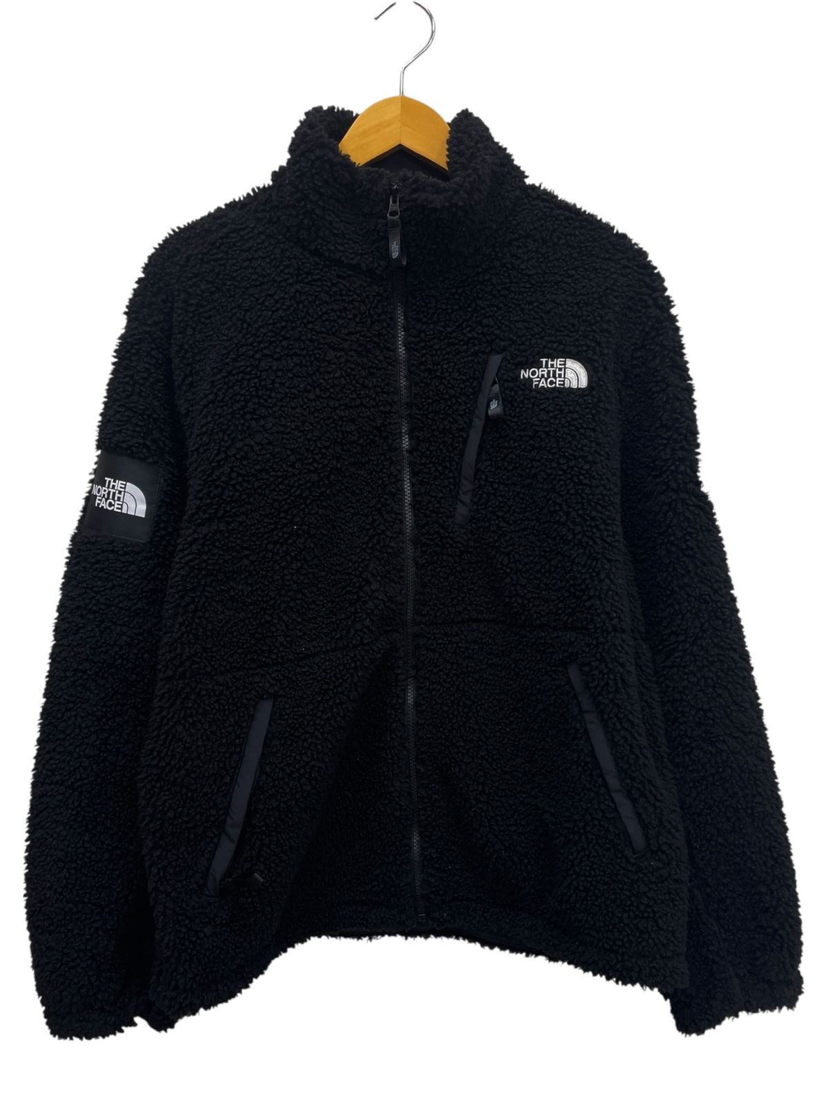 THE NORTH FACE ザノースフェイス RIMO FLEECE JACKET フリースジャケット ボアジャケット NJ4FM60L XL ブラック メンズ|045