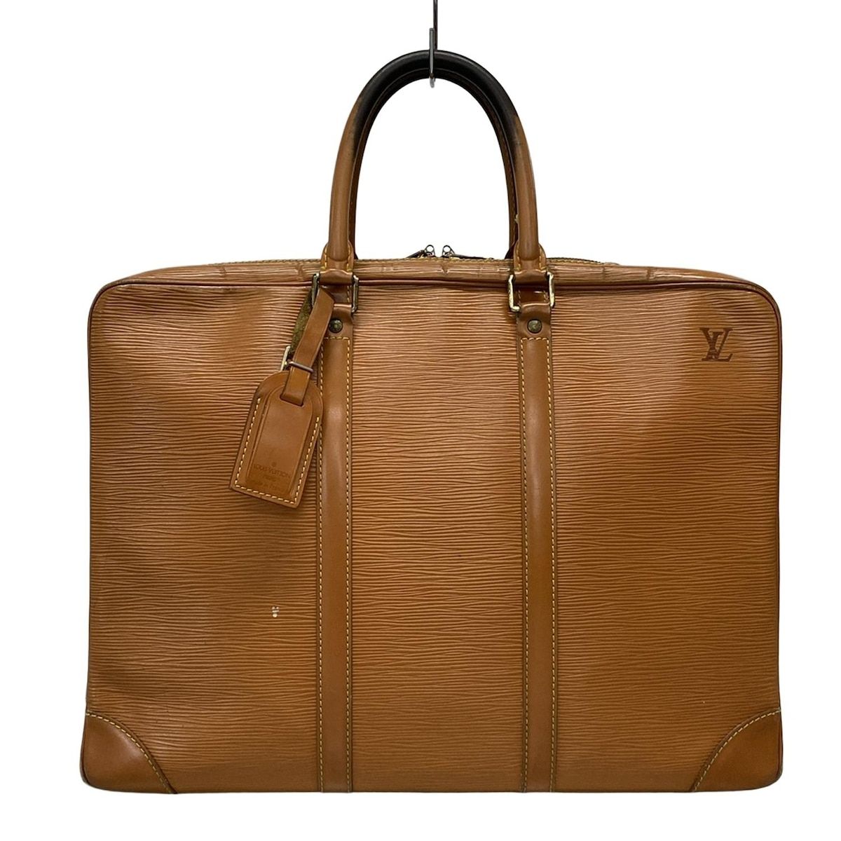 LOUIS VUITTON ルイヴィトン ビジネスバッグ エピ ポルトドキュマンヴォワヤージュ M59098 ジパング ゴールド レザー