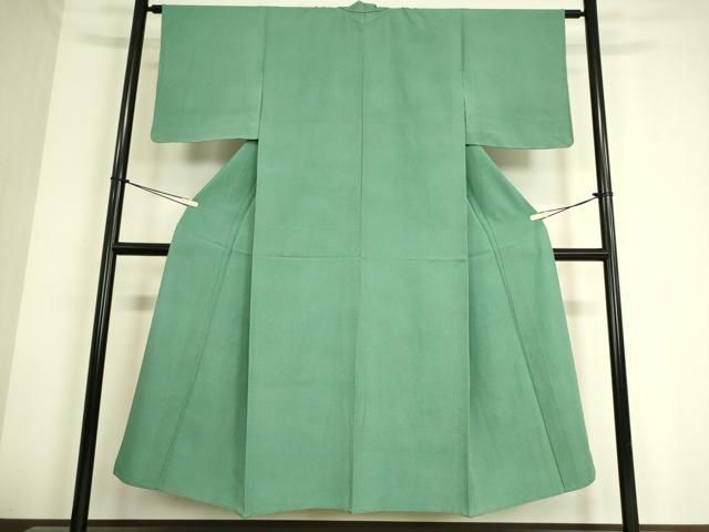 平和屋着物▽上質な小紋 単衣 霞文 ますいわ屋扱い 正絹 逸品