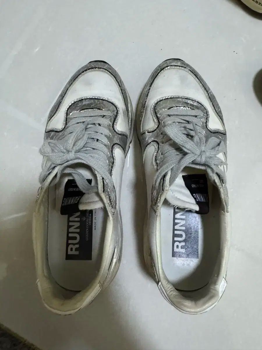 GOLDEN GOOSE(ゴールデングース) シルバー ランニングソール 36