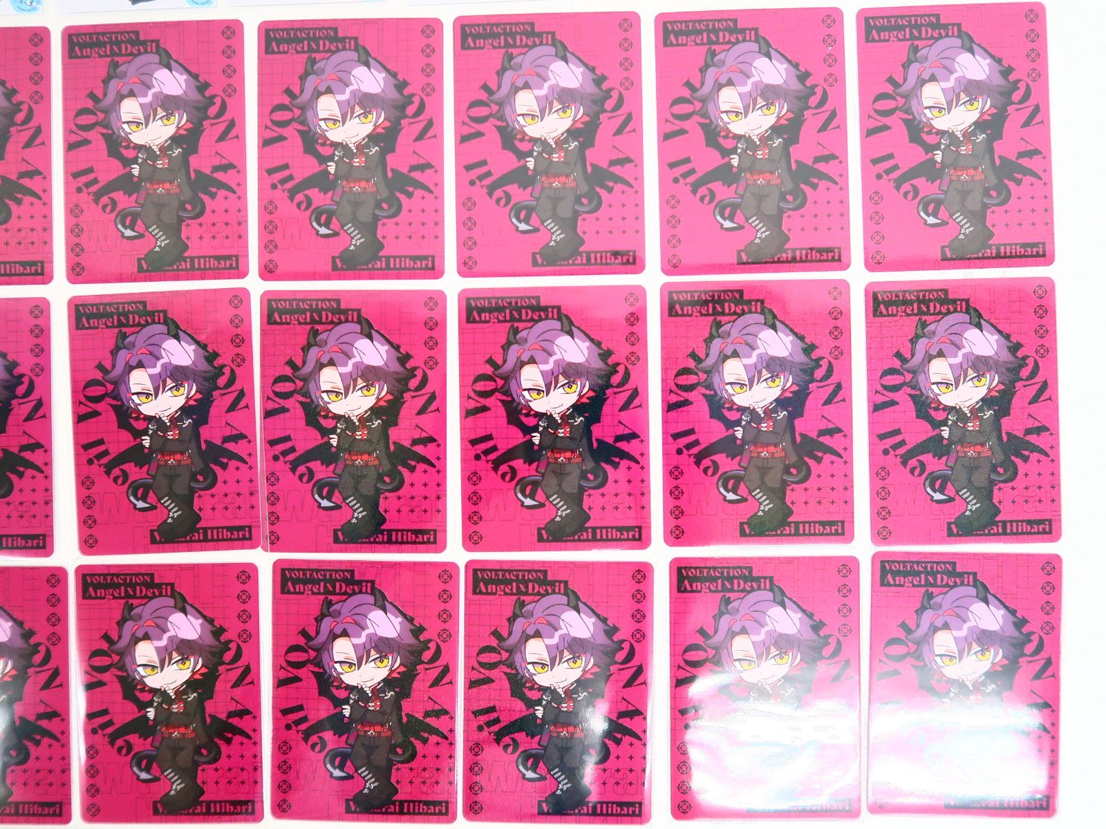 にじさんじ 渡会雲雀 誕生日グッズ 2025 缶バッジ チェキ風カード