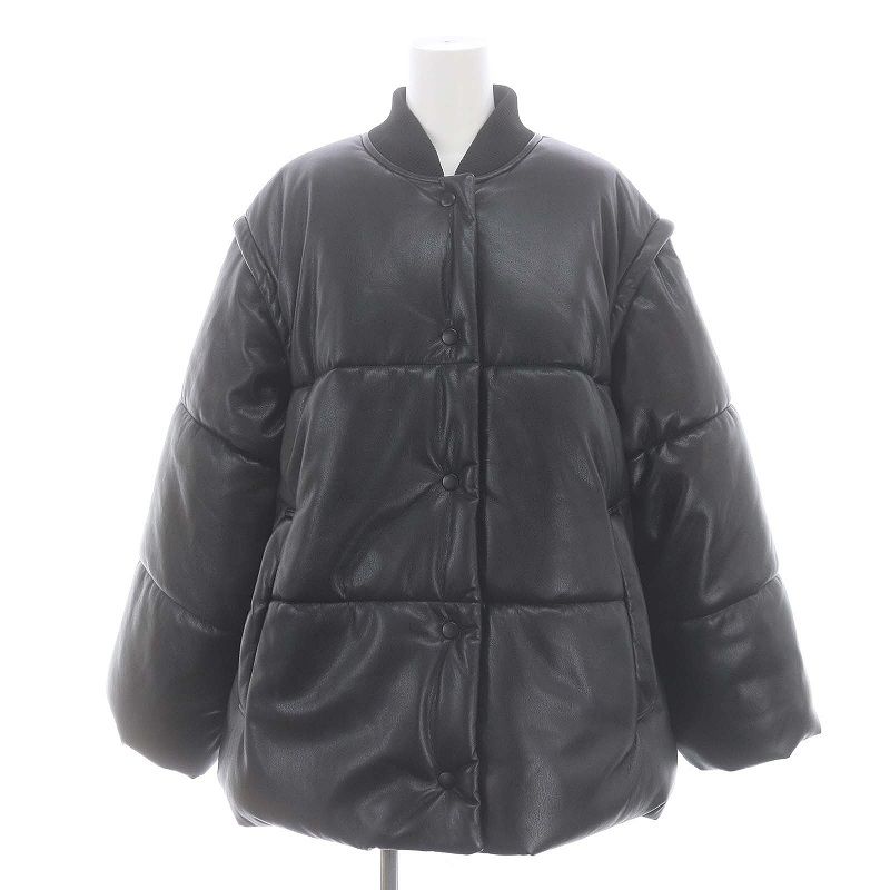 シールームリン SeaRoomlynn ECO LEATHER THERMO PUFF ジャケット 