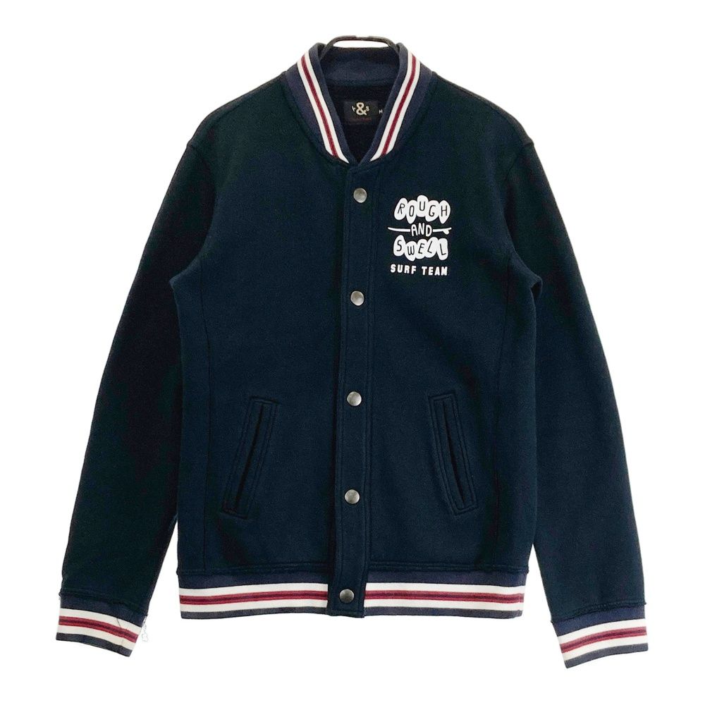 Rough & Swell スタジャン ネイビー/ホワイト M Rough & Swell スタジャン ネイビー/ホワイト M