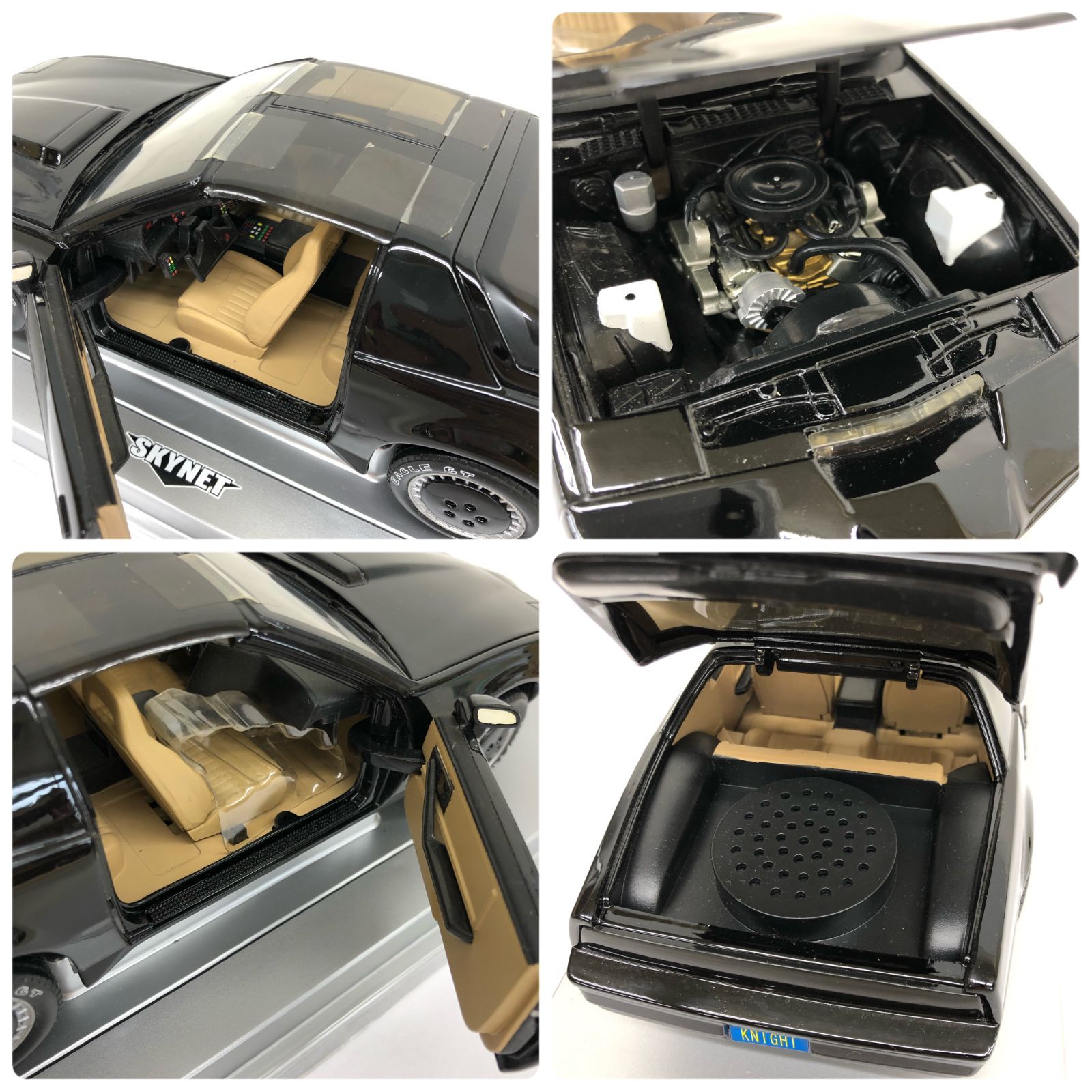 ☆□ ナイトライダー 1/18 スカイネット製 K.I.T.T. 音声回路内蔵