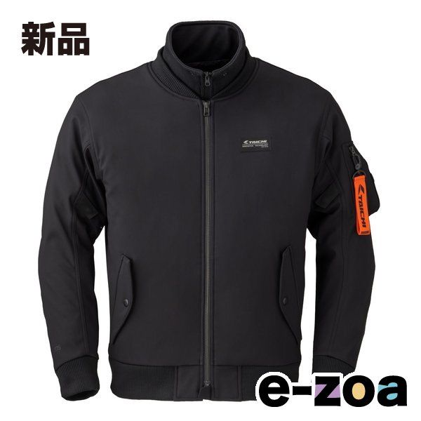 RS-Taichi アールエスタイチ バイク用 春夏 ソフトシェル フライト ジャケット ブラック|XLサイズ RSJ734BK01XL 2621622