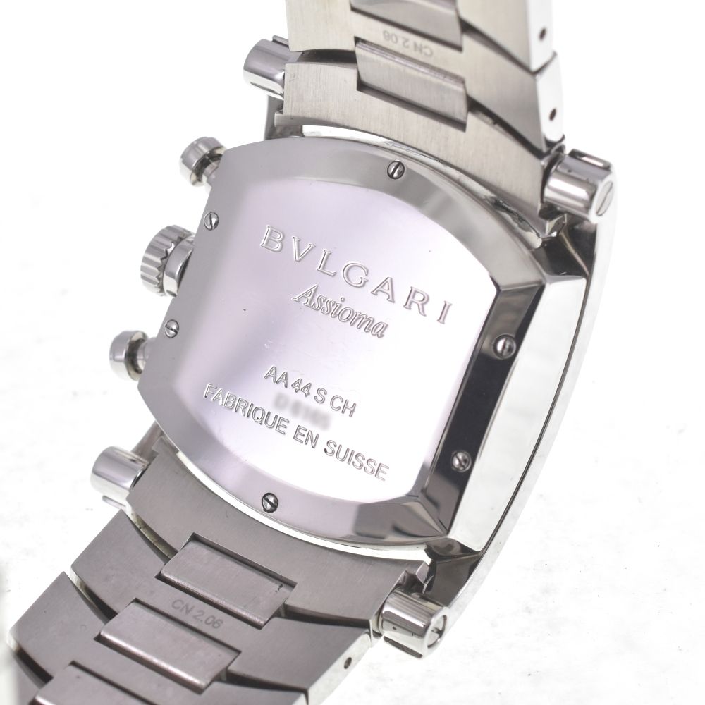 ブルガリ BVLGARI AA44SCH アショーマ クロノグラフ デイト 自動