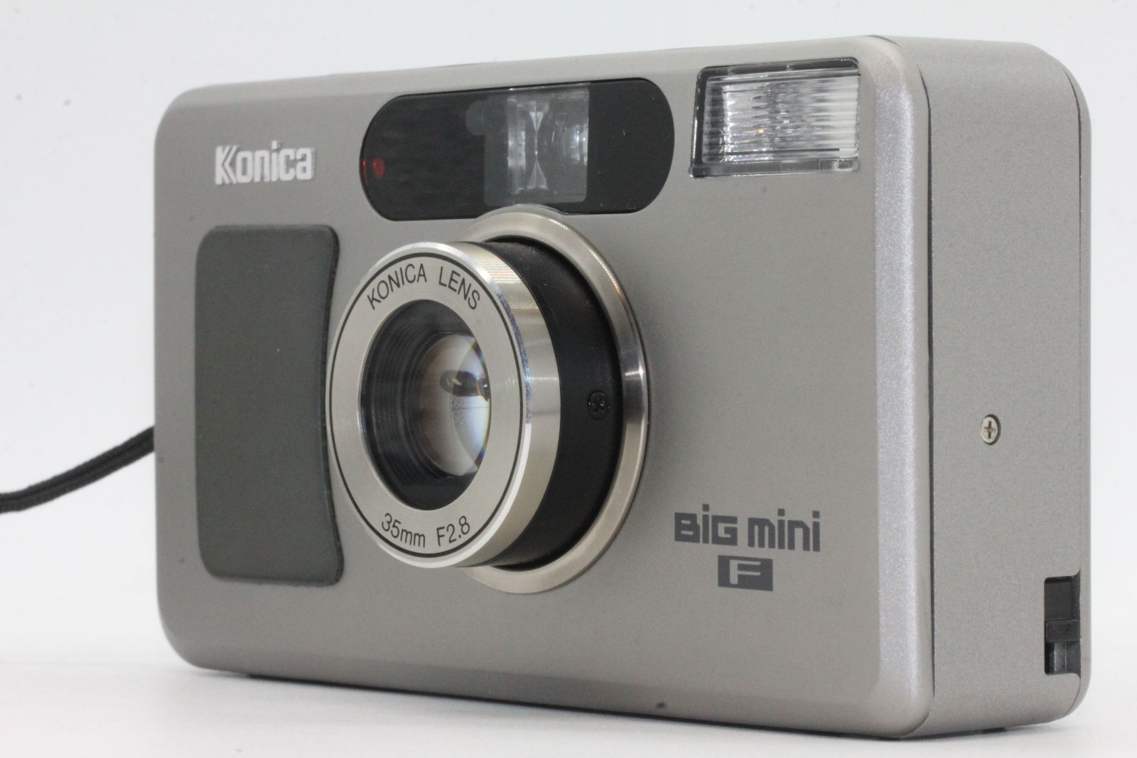 極上品 KONICA BiG mini F シャッター、液晶、フラッシュ、セルフOK