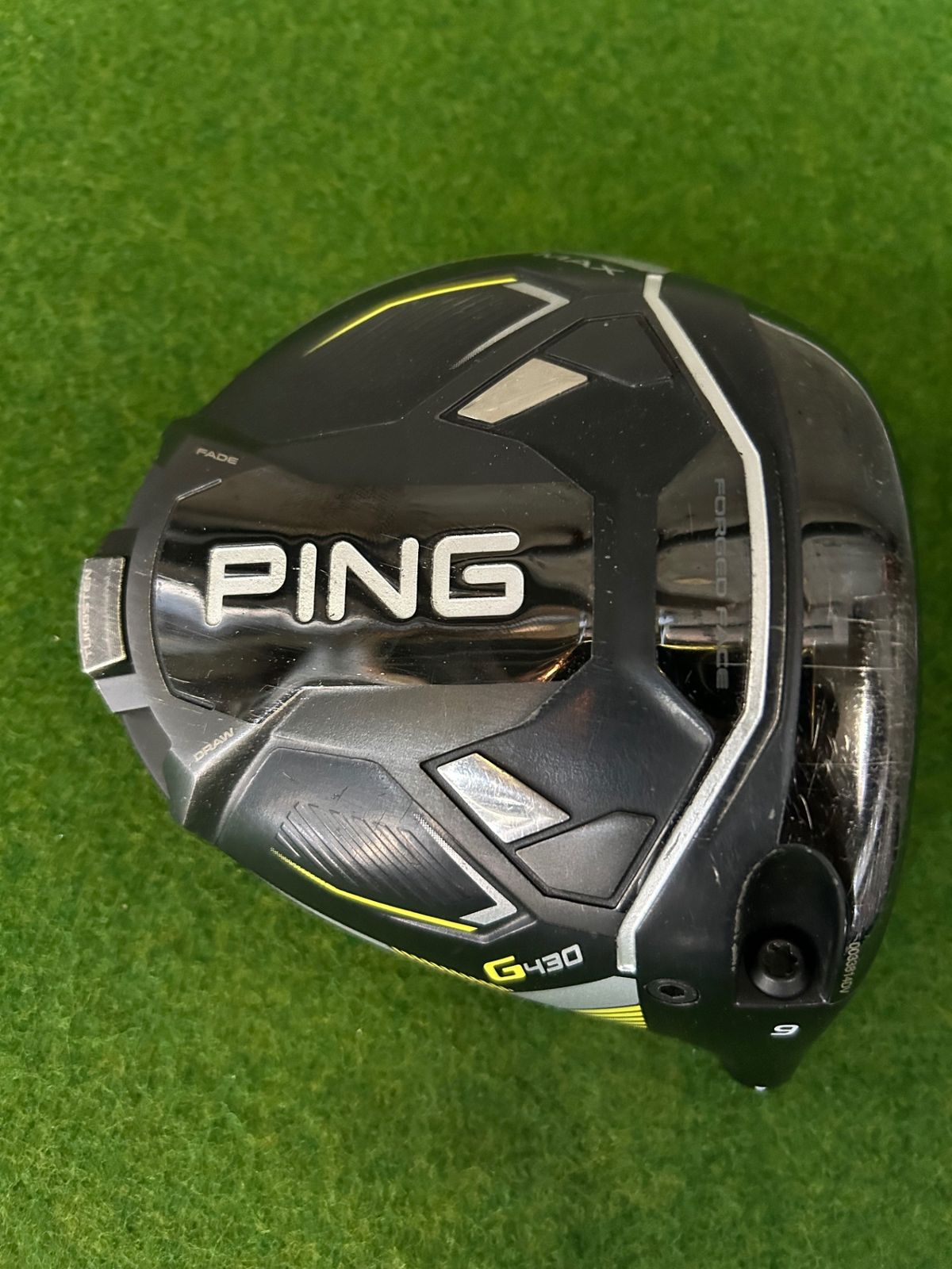 PING G430MAX 9度 ヘッドのみ カバーあり 中古 PING G430 MAX