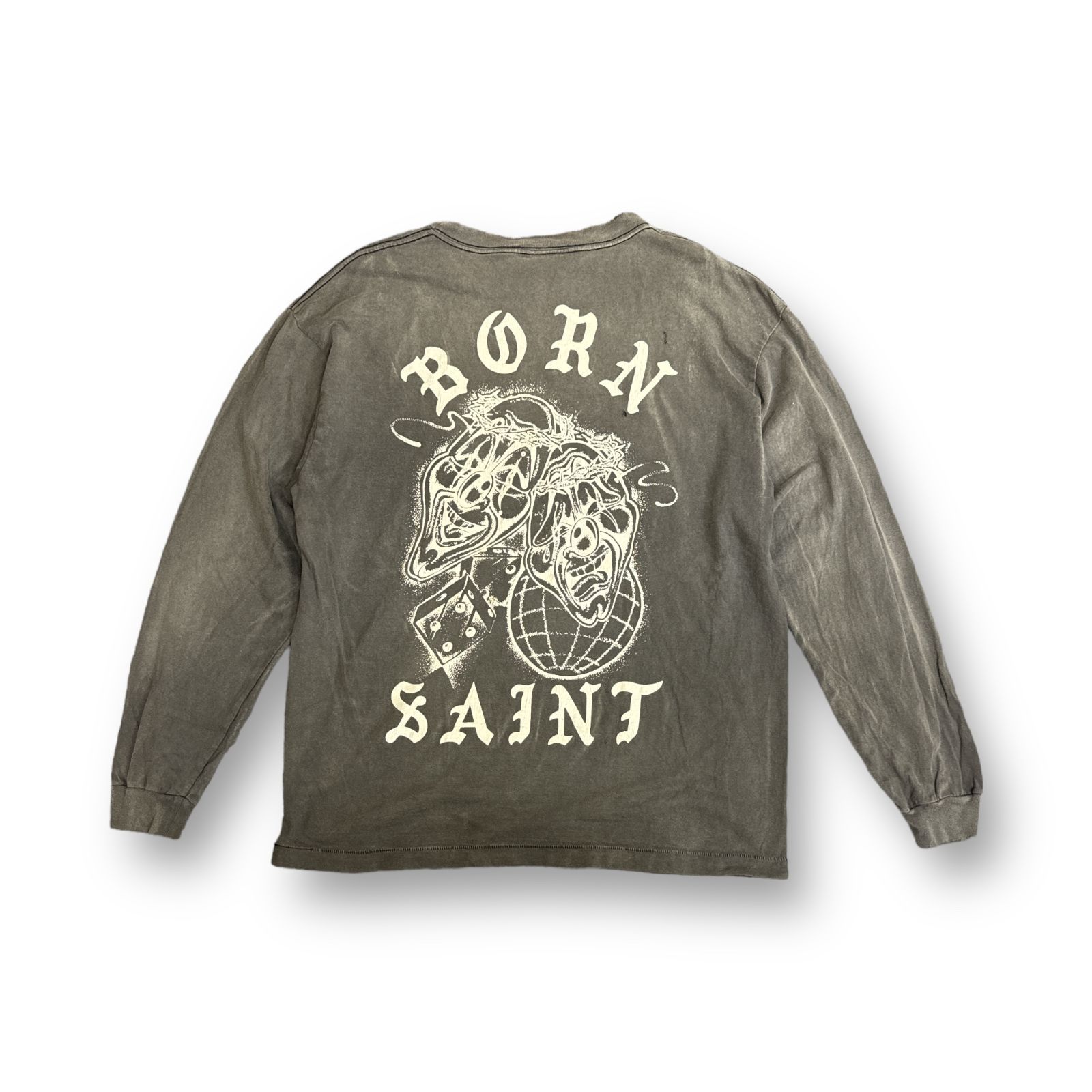 Saint Michael born raised ロンT カットソー