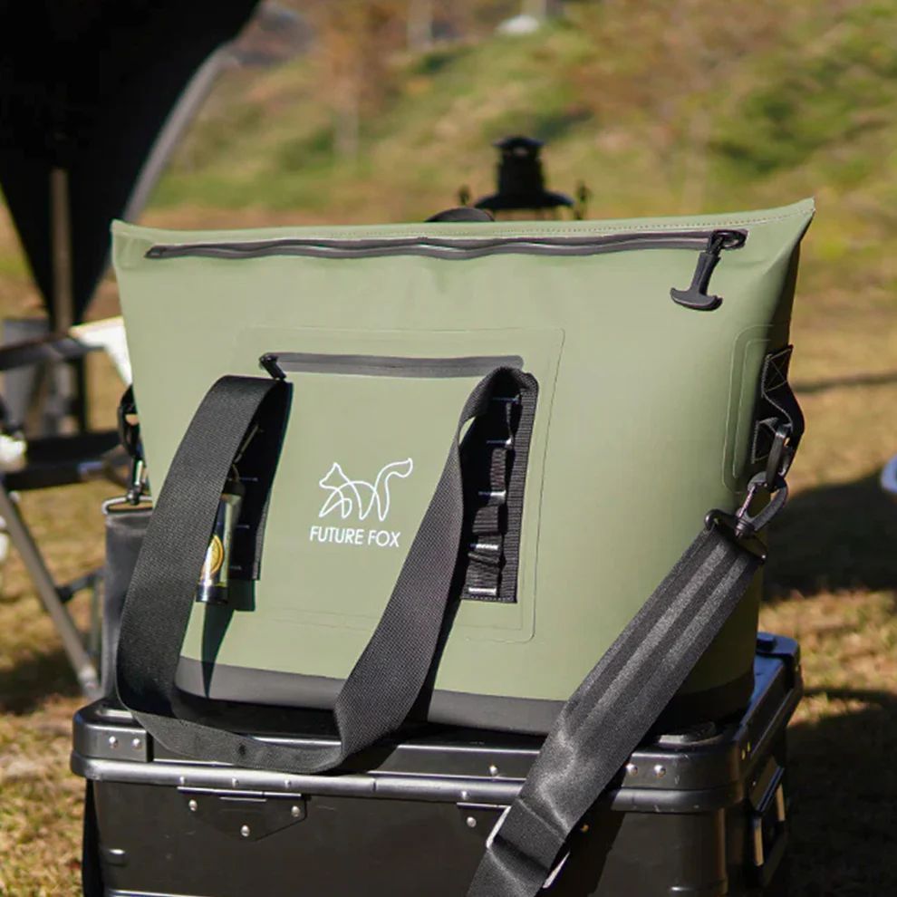 FUTUREFOX 保冷バッグ クーラーバッグ ソフトクーラーボックス トート型 キャンプ アウトドア 25L