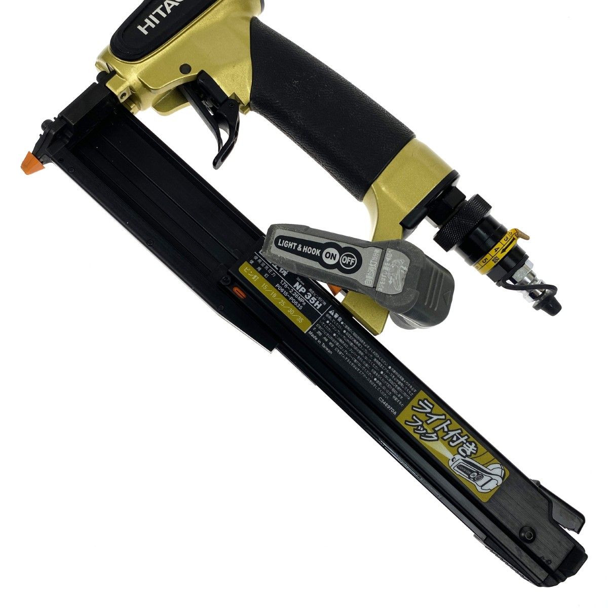 HITACHI 日立 35mm 高圧ピン釘打機 NP35H ケース付 HRDEVELOPMENT_JP