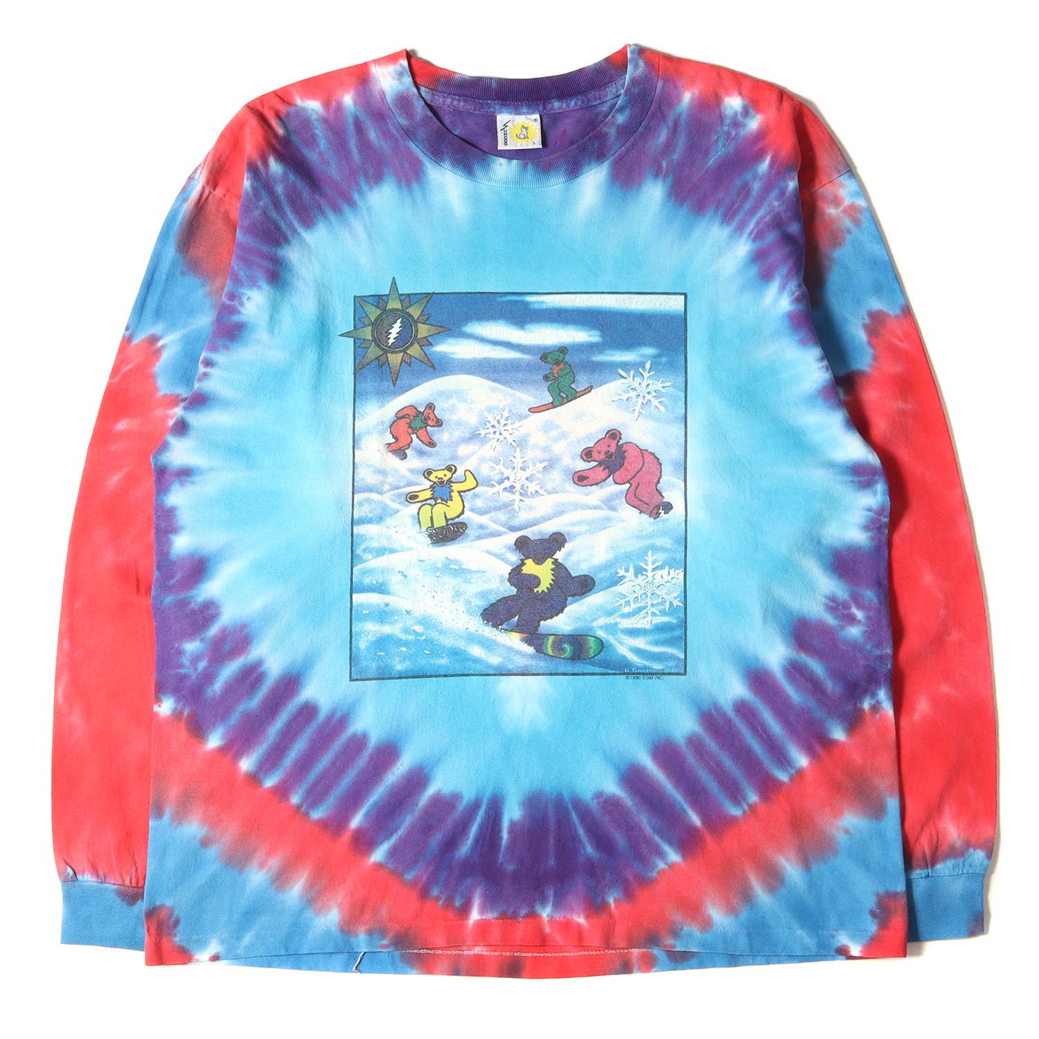 Grateful Dead グレイトフル デッド Tシャツ サイズ:L 90s タイダイ 