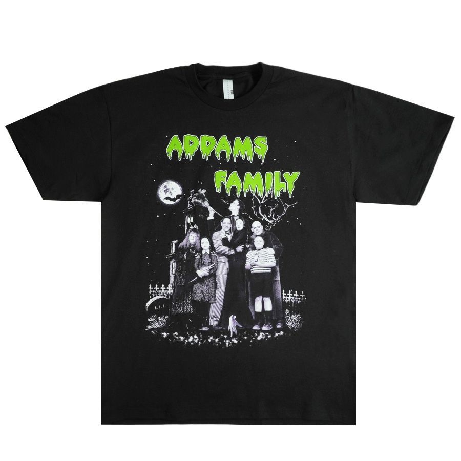90s USA製 アダムスファミリー Tシャツ L ムービー 映画