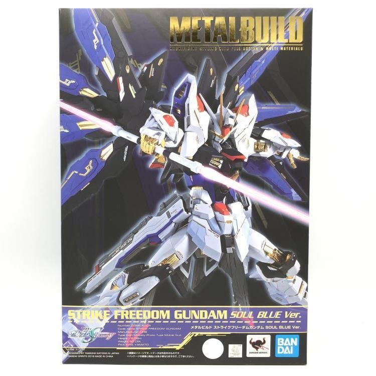 BANDAI - 【中古】未開封)L BUlLD ストライクフリーダムガンダム SOUL BLUE Ver.[69][240069180791] 中古】未開封)METAL BUlLD ストライクフリーダムガンダム SOUL