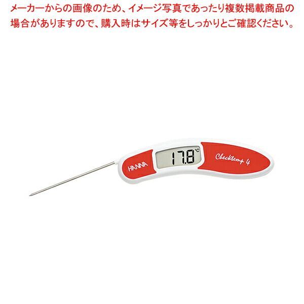 調理用デジタル温度テスター HI151-1 レッド
