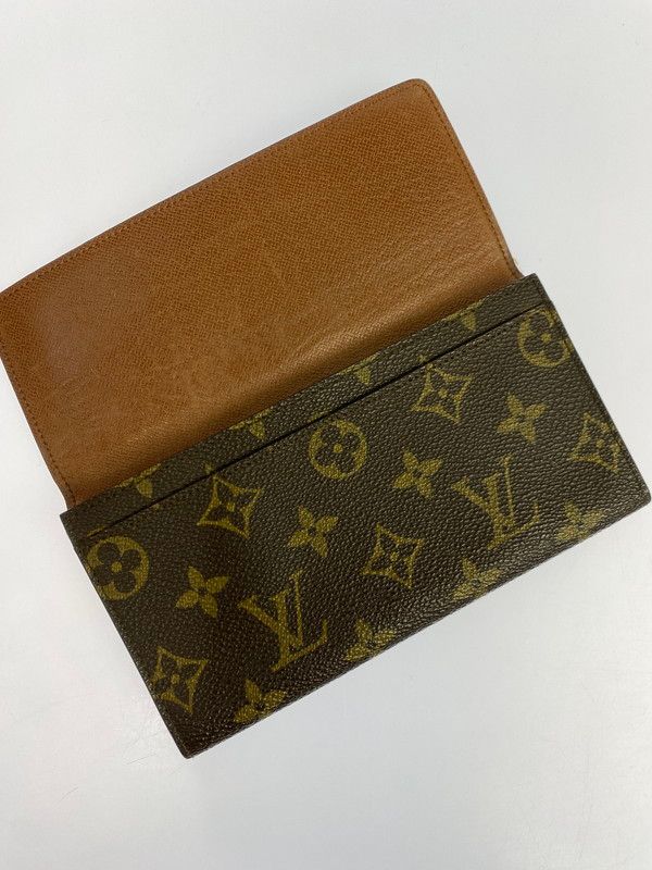 新春セール★ルイヴィトン モノグラム ポルト サークル バイフォールド 札入れ 中古品】LOUIS VUITTON ルイ・ヴィトン モノグラム ポルト