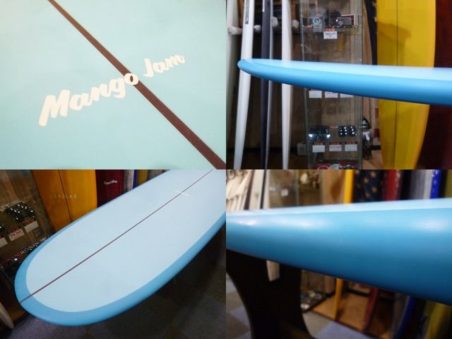 カイサラス　マンゴージャム ロングボード 9'4\" イエロー/ブルー THUNDERBOLT サンダーボルト 9'4
