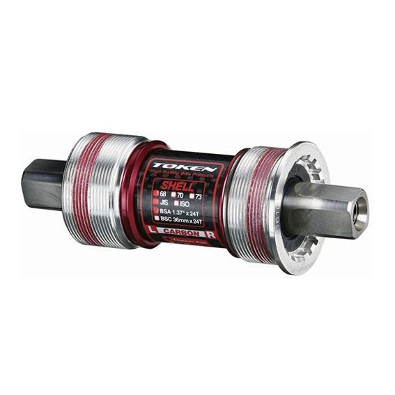 TOKEN トーケン TK8691TBT ISOカンパ BB 68-111 チタン軸 ボトムブラケット 自転車 